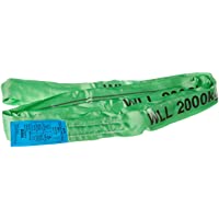 Braun 20031RS - Correa transportadora (poliéster- Resistencia: 2000 kg- 3 m)- Color Verde